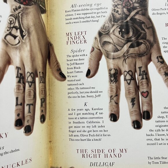 HC 1st SIGNED Kat Von D "High Voltage Tattoo" [2009] LA Ink - Picture 15 of 15